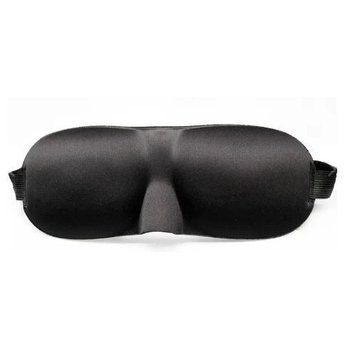 מסיכת שינה CS 3D שחורה אוניברסלית