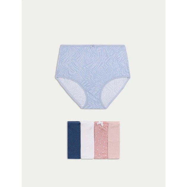 Pack de Bragas de Cintura Alta de Marks&Spencer - 5 Piezas