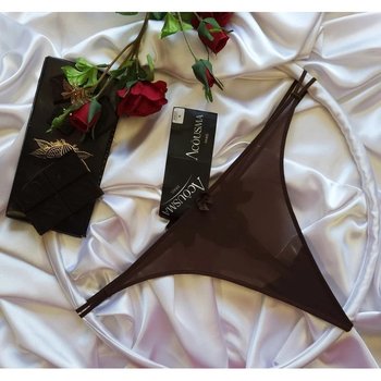 Tanga Acousma Chocolate en Malla