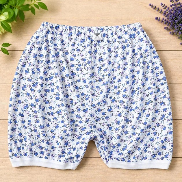 Damen Sommer Druck Baumwollhosen