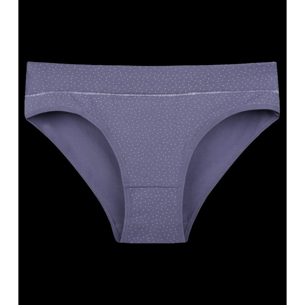 Damen Slips mit Punktmuster - Donella - Lila
