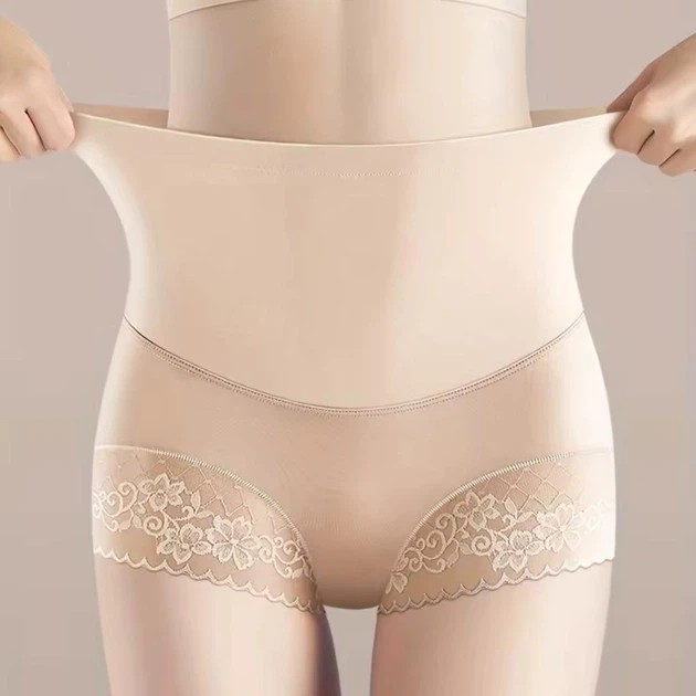 Hochgeschnittene formende Damenunterwäsche ElesseLinge, Beige