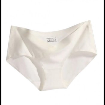 Seamless Mommy Bag Briefs White