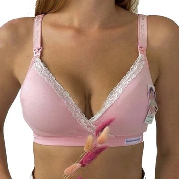 Nirusi 8139 Nursing Bra in Pink