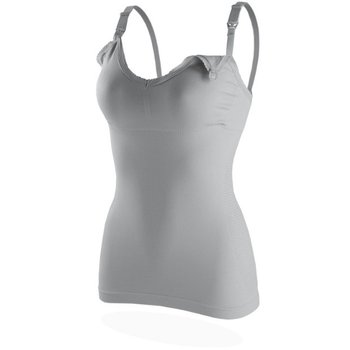 Lilian Nursing and Maternity Top in Grey