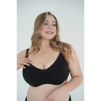 Mamin Dim Nursing Bra in Black