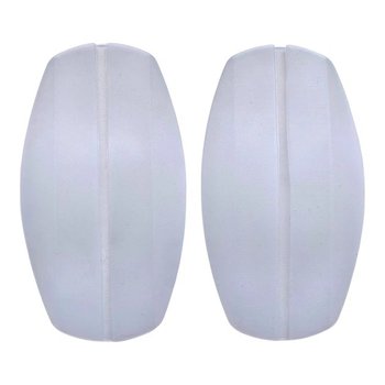 Silicone Bra Strap Padding White