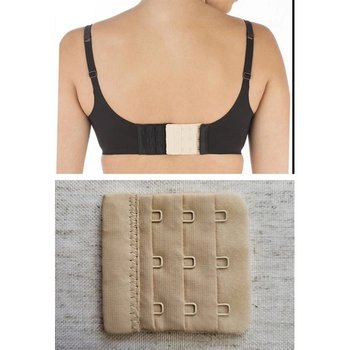 Bra Extender Clasp Beige