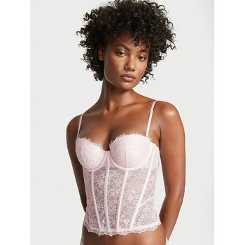 Victoria's Secret Lace Corset in Soft Pink