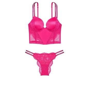 Victoria's Secret Lace Corset and Brazilian Panties Set