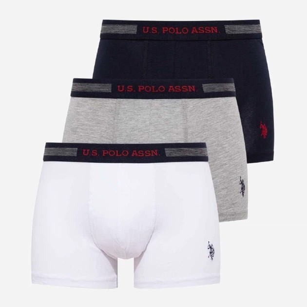 Set of Men's Boxer Briefs US Polo Assn 3 pcs