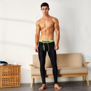 Men's Seobean Thermal Long John Black