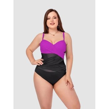 Fuba Women's Swimsuit Black-Purple