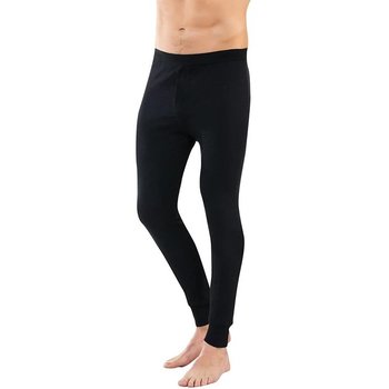Hertip Men's Black Long Johns