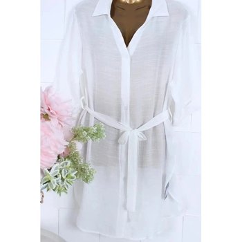 Z.Five SD020 White Beach Tunic with Belt