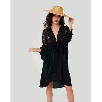 Z.Five Black Beach Tunic-Robe