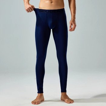 Men's Seobean Thermal Pants in Dark Blue