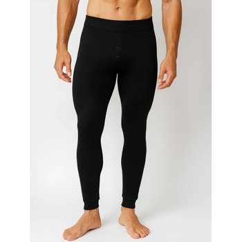Men's Leo Bamboo Thermal Pants Black