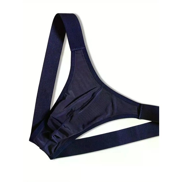 Herren V-Ausschnitt Slips Jockmail PC467 Blau