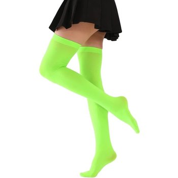 Long Green Knee-High Socks