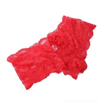 Red Lace Men's Briefs