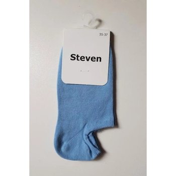 Steven No-Show Socks in Blue