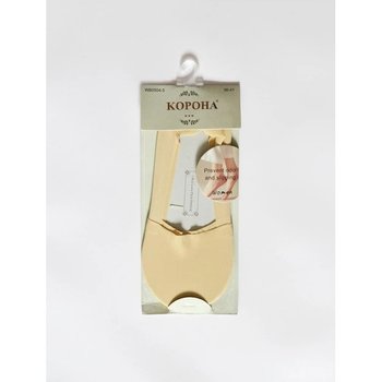 Women's Beige No-Show Socks