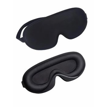 3D Anatomical Sleep Mask in Black