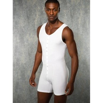 Doreanse 5002 Men's Bodysuit in White