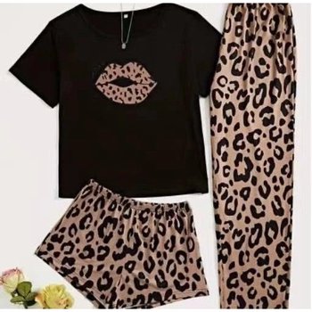 Women's Bamboo Pajama in Black