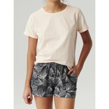 Women's Atlantic Pajamas in Powder and Graphite Colors