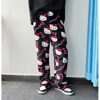 Hello Kitty Black Pajama Pants