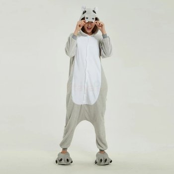 Kigurumi Pajama Hippo in Gray