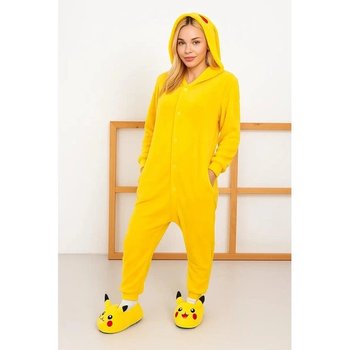 Pikachu Yellow Kigurumi Pajama Set with Slippers