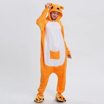 Kigurumi Kangaroo in Bright Orange