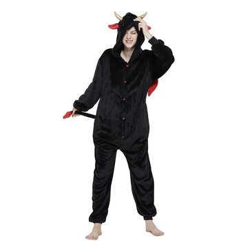 Jamboo Devil Kigurumi in Black and Red