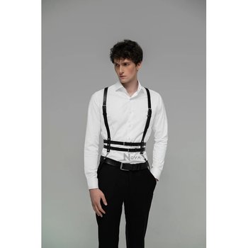 Men's Nova Garters Black Harness