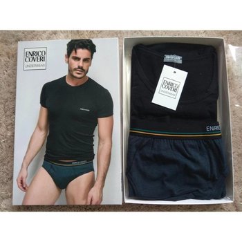 Men's Set with T-Shirt and Briefs Enrico Coveri