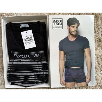 Men's Underwear Set Enrico Coveri Black