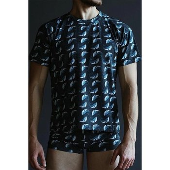 Men's Boxer Briefs and Whale T-Shirt in Dark Blue