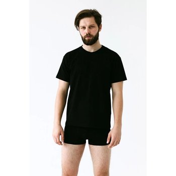Men's Boxers and Basic T-Shirt in Black