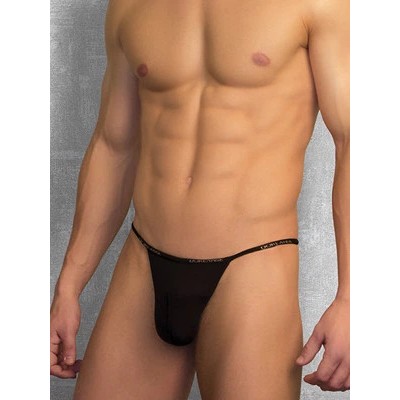 Herren Doreanse Strings in Schwarz — Leichter Komfort