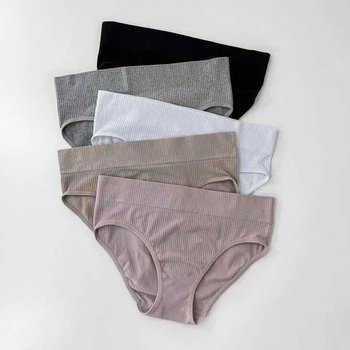 Set of Women's Ouno 3901-1 High-Waisted Briefs