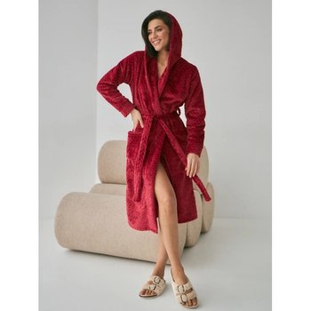 روب نسائي من BARWA garments باللون الأحمر — نعومة وراحة