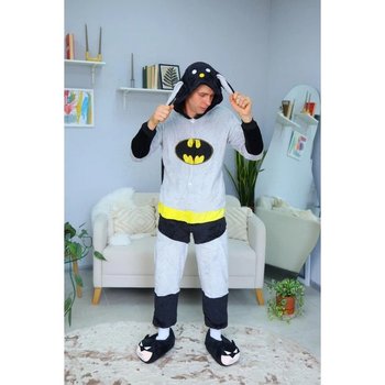 Men's Kigurumi DC Batman Grey