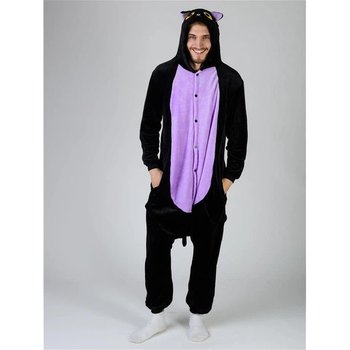 Men's My Kigu Spooky Cat Kigurumi Black