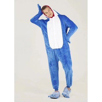 Men's Kigurumi Pajama Shark Blue
