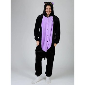 Men's Jamboo Cat Spooky Kigurumi Pajama in Purple