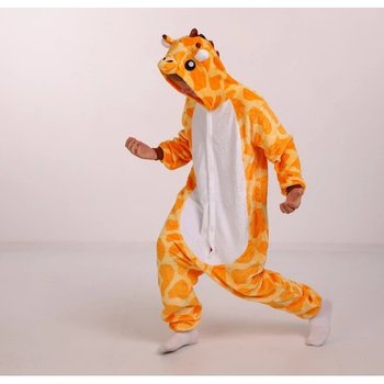Men's Orange Giraffe Kigurumi