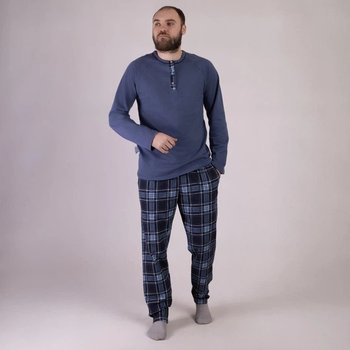 Warm Men's Pajama Blue
